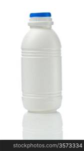 white bottle isolated