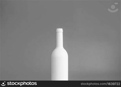 white bottle mockup