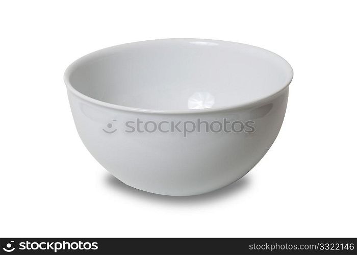 White bowl of china