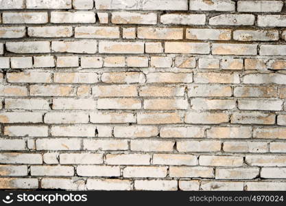 White brick wall