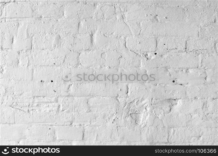 White Brick wall background or texture