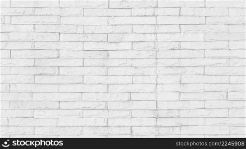 White brick wall texture used for background design.