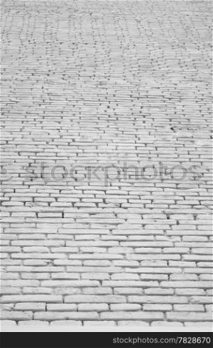White brick way