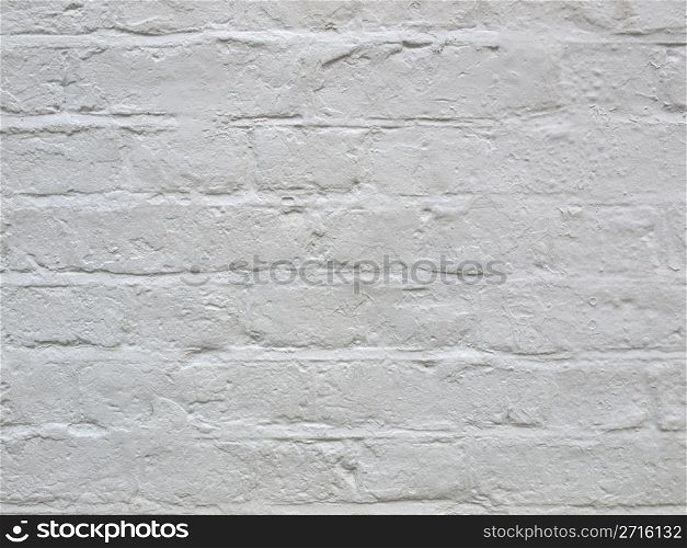 White bricks. White brick wall useful as a background