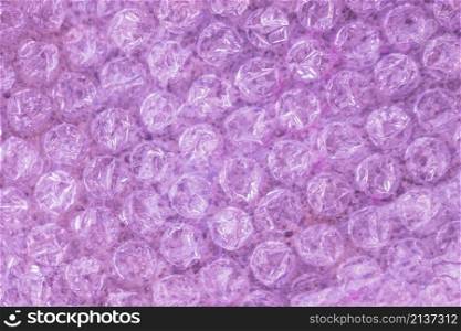 white bubble wrap packing air cushion film texture background