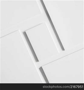 white business cards brochures