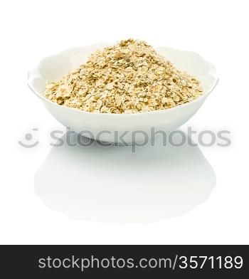 white ceramic bowl with cereals