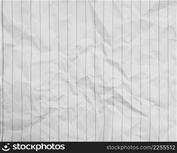 White clumped Paper texture background with vertical line, kraft paper horizontal with Unique design of paper, Soft natural paper style For aesthetic creative design