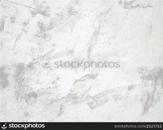 White concrete or cement painted wall texture for background