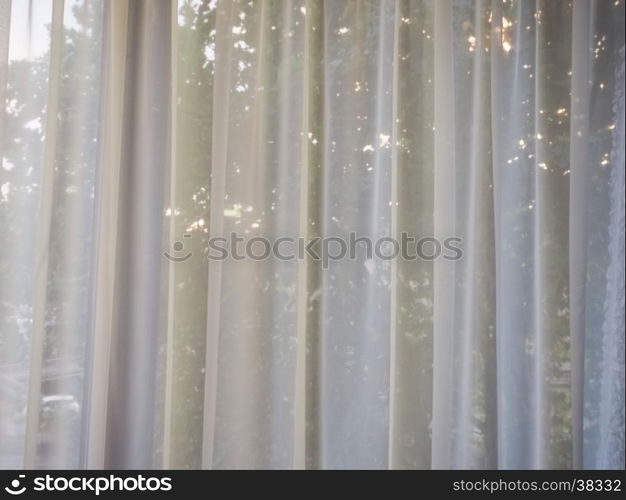 White curtain background. White curtain texture useful as a background