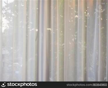 White curtain background. White curtain texture useful as a background