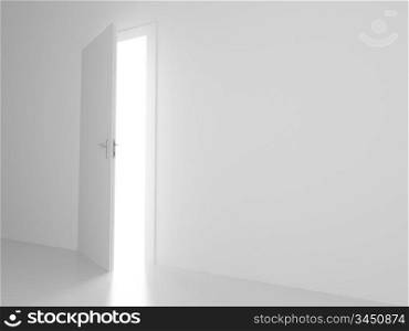 white door into dream
