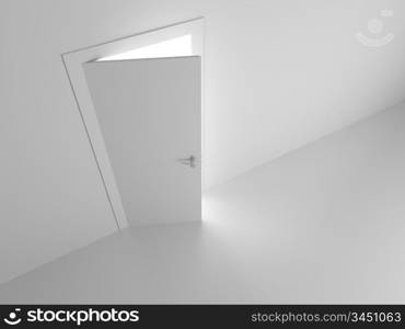 white door into dream