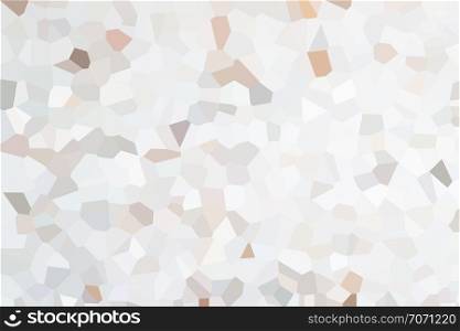 White, gray and brown geometric mosiac background, Illustration art design background