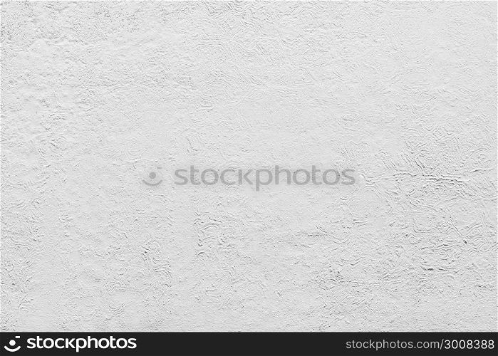 White gray concrete wall with dirty grunge texture for abstract background. Use for vintage card or retro website background or outdoor backdrop.