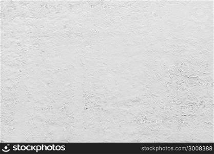White gray concrete wall with dirty grunge texture for abstract background. Use for vintage card or retro website background or outdoor backdrop.