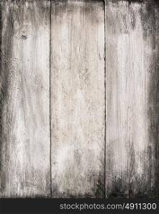 White gray old wooden timber background, texture