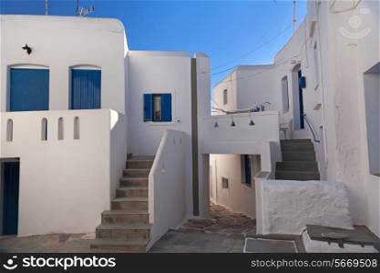 White houses and blue sky on the greek island&#xA;