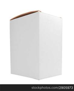 White isolaten nameless box