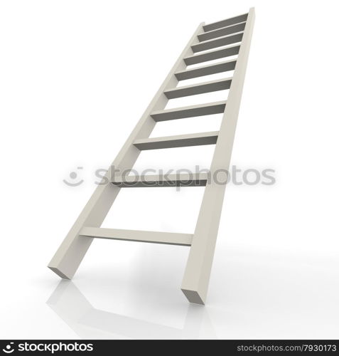 White ladder