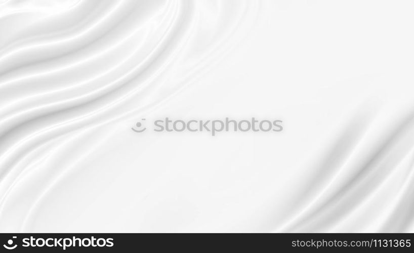 White luxury cloth background with copy space