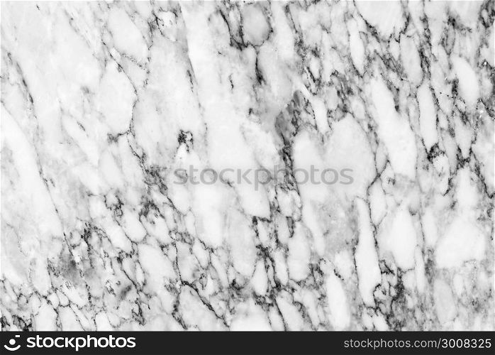 White marble patterned texture background.Natural marble abstract black and white and gray for background or backdrop design.