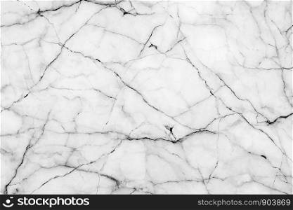 White marble texture and background for decorative design pattern artwork.