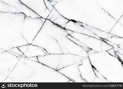 White marble texture with natural pattern for background or design art work. Marble with high resolution