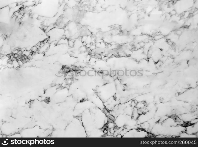 White marble wall or flooring pattern surface texture. Close-up of interior material for design decoration background