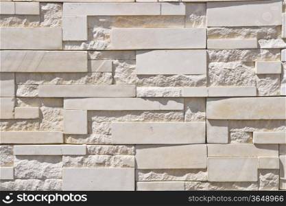 White Modern Brick Wall