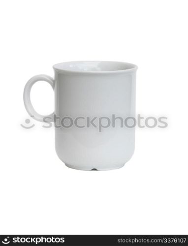 White Mug on a white background