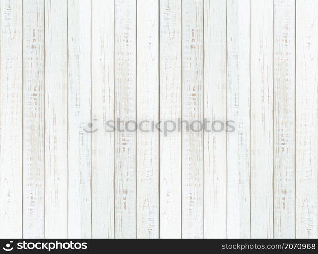 white natural wood wall texture and background,Empty surface white wooden for design,Top view white table and copy space