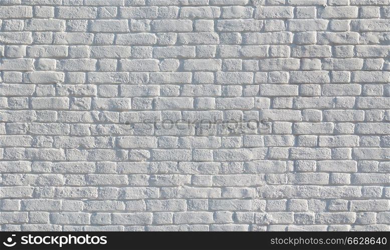 white painted brick wall seamless texture