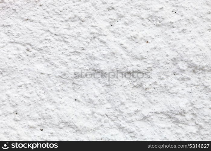 White painted wall