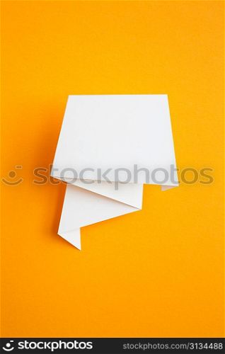 white paper sticker