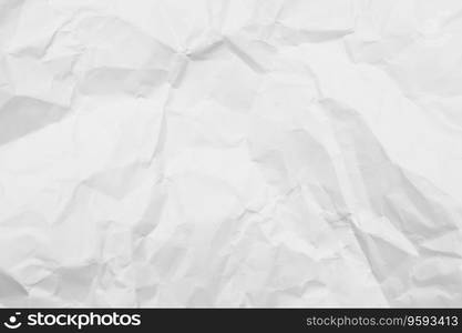 White Paper Texture background. Crumpled white paper abstract shape background with space paper recycle for text.