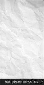 White Paper Texture background. Crumpled white paper abstract shape background with space paper for text
