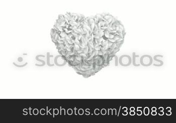 White Papers forming a Heart