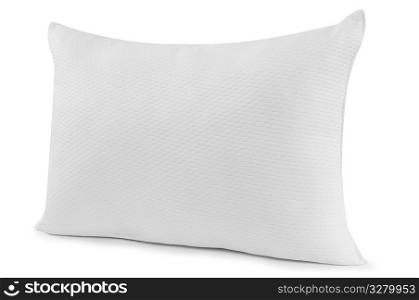 White pillow.