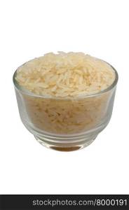 White Rice, Jasmine Rice in glass