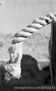 white rope dirty and old like abstract background