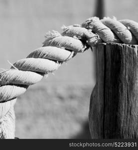 white rope dirty and old like abstract background