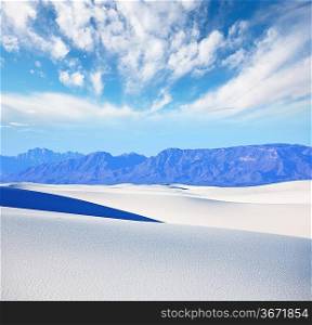 White Sands Park in USA