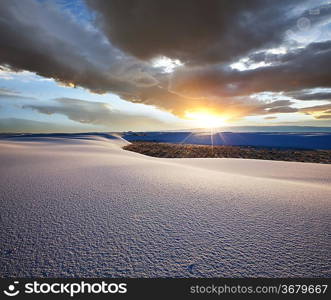 White Sands Park in USA