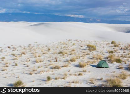 White Sands Park in USA