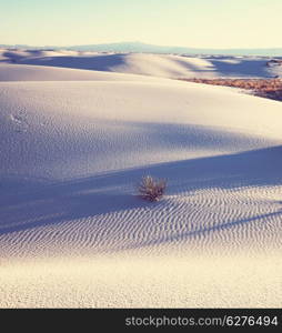 White Sands Park in USA