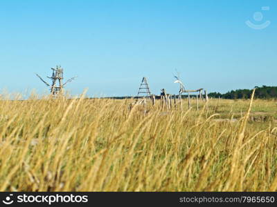 White Sea .Russia, Arkhangelsk region.