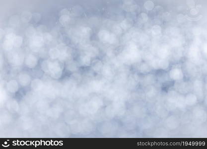 White,Silver glitter vintage lights background defocused for festivals and celebrations.