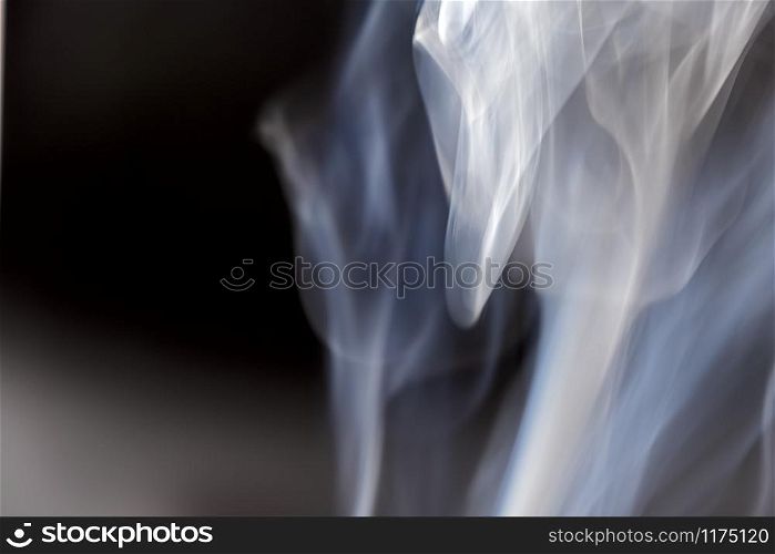 white smoke pattern on gray anthracite background