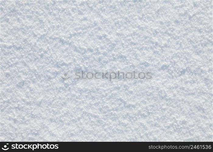 White smooth snow textured background